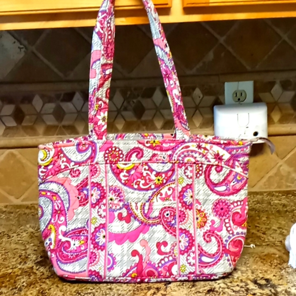 Vera bradley paisley large purse
